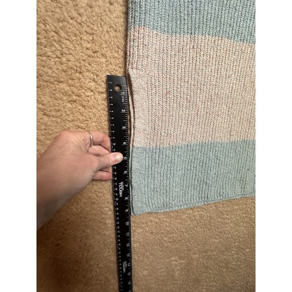 Anthropologie Pilcro Women’s Striped Longline Sweater Vest Sz. M Beach Coastal - Picture 8 of 16